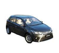 YCNXEB Modellini in Metallo Auto 1:18 per La Collezione Modellini di Veicoli Fuoristrada Toyota Yaris in Lega da Esposizione, Regalo per Amici E Parenti Mini Modello Veicolo(Gray)