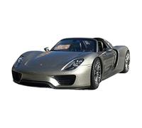 YCNXEB Modellini in Metallo Auto 1 18 per Porsche 918 Titanio Convertibile Supercar Lega Die Casting Model Collection Display Mini Modello Veicolo