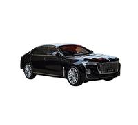 YCNXEB Modellini in Metallo Auto 1 18 per Red Flag H9 Nero Lega Diecast Modello Simulazione Statica Auto Collezione Display Uomini Regalo Mini Modello Veicolo