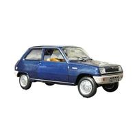 YCNXEB Modellini in Metallo Auto 1:18 per Renault 5 Alpine Renault 1976 Modello in Miniatura Classico Vintage da Collezione Fan Souvenir Decorazione Statica Mini Modello Veicolo(Blu)