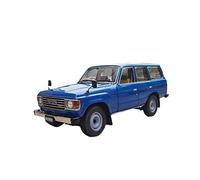 YCNXEB Modellini in Metallo Auto 1 18 per Toyota Landcruiser LC60 Blu in Lega Modello Diecast Simulazione Statica Auto Collezione Display Mini Modello Veicolo