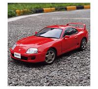 YCNXEB Modellini in Metallo Auto 1 18 per Toyota Supra Bull Demon MK.4 A80 Modello di Auto in Lega Vecchia Collezione di Auto Ornamento Mini Modello Veicolo(A)