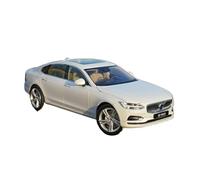 YCNXEB Modellini in Metallo Auto 1:18 per Volvo S90 Berlina di Lusso Volvo S90 Collezione di Veicoli Giocattolo Regalo per Amici E Parenti Mini Modello Veicolo(White)