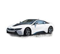 YCNXEB Modellini in Metallo Auto 1 24 for BMW I8 Concept Car Supercar Simulazione Diecast in Lega Model Car Toy Collection Ornamenti di Natale Mini Modello Veicolo(A)