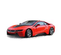 YCNXEB Modellini in Metallo Auto 1 24 for BMW I8 Concept Car Supercar Simulazione Diecast in Lega Model Car Toy Collection Ornamenti di Natale Mini Modello Veicolo(C)