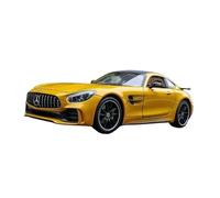 YCNXEB Modellini in Metallo Auto 1 24 per Benz AMG GT R Auto Lega Modello Auto Simulazione Decorazione Auto Collezione Regalo Giocattolo Modello Pressofusione Mini Modello Veicolo(Oro)