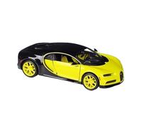 YCNXEB Modellini in Metallo Auto 1 24 per Bugatti Chiron Modello Auto Sportiva Lega Diecast Metallo Veicoli Giocattolo Modello Auto Collezioni Appassionati Auto Mini Modello Veicolo(Yellow)