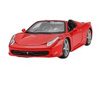 YCNXEB Modellini in Metallo Auto 1 24 per Ferrari 458 Spider Auto Lega Pressofuso Modello Collezione Auto Giocattolo Regalo per Bambini Mini Modello Veicolo