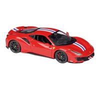 YCNXEB Modellini in Metallo Auto 1:24 per Ferrari 488PIsta GTB 458 Modello di Auto Sportiva in Lega Modello di Auto Giocattolo Collezione Ornamenti Mini Modello Veicolo