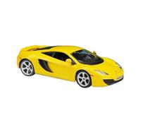 YCNXEB Modellini in Metallo Auto 1 24 per Mclaren MP4-12C Modello Auto Sportiva Lega Diecast Metallo Giocattolo Modello Auto Corsa Gli Appassionati Auto Mini Modello Veicolo(Yellow)