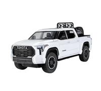 YCNXEB Modellini in Metallo Auto 1 24 per Tundra Pickup Modello di Auto in Lega Pressofuso Fuoristrada Modello di Auto Suono E Luce Regalo Mini Modello Veicolo(White)
