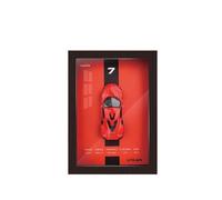 YCNXEB Modellini in Metallo Auto 1 32 for Photo Frame Version Alloy Metal Sports Car Model Simulation 3D Racing Car Hanging Painting Adults Collection Home Decor Mini Modello Veicolo(Rosso)