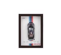 YCNXEB Modellini in Metallo Auto 1 32 for Photo Frame Version Alloy Metal Sports Car Model Simulation 3D Racing Car Hanging Painting Adults Collection Home Decor Mini Modello Veicolo(Nero)
