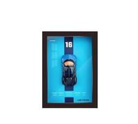 YCNXEB Modellini in Metallo Auto 1 32 for Photo Frame Version Alloy Metal Sports Car Model Simulation 3D Racing Car Hanging Painting Adults Collection Home Decor Mini Modello Veicolo(Blu)