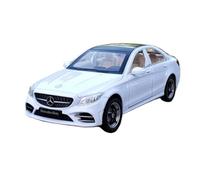 YCNXEB Modellini in Metallo Auto 1 32 per Benz C260L Classe C Modello di Auto Lega Pressofusa Veicoli Metallo Modello Auto Collezione Decorazioni Regalo Mini Modello Veicolo(White)