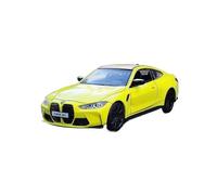YCNXEB Modellini in Metallo Auto 1 32 per BMW M4 Lega Modello Auto Sportiva Diecast Veicoli Giocattolo Modello in Metallo Suono E Luce Auto Collezionabili Regali Mini Modello Veicolo(Yellow)