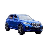 YCNXEB Modellini in Metallo Auto 1 32 per BMW X5 SUV Lega Modello Auto Giocattolo Pressofuso Veicoli Giocattolo in Metallo Modello Auto Collezione Regalo Mini Modello Veicolo(Blu)