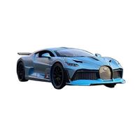 YCNXEB Modellini in Metallo Auto 1 32 per Bugatti Veyron Divo Lega Modello Auto Sportiva Veicoli Metallo Pressofuso Modello Auto Appassionati Collezione Regalo Mini Modello Veicolo(Blu)