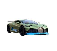 YCNXEB Modellini in Metallo Auto 1 32 per Bugatti Veyron Divo Lega Modello Auto Sportiva Veicoli Metallo Pressofuso Modello Auto Appassionati Collezione Regalo Mini Modello Veicolo(Verde)