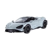 YCNXEB Modellini in Metallo Auto 1 32 per McLaren 765LT Auto Sportiva Pressofuso Lega Metallo Modello di Auto Collezione Modelli Ornamentali Decorazioni Mini Modello Veicolo(Gray)
