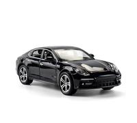 YCNXEB Modellini in Metallo Auto 1 32 per Porsche Panamera Modello Auto Metallo Modello Lega Auto Decorazione Domestica per Adulti Decorazioni Collezione Mini Modello Veicolo(Nero)