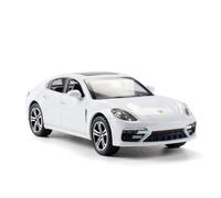 YCNXEB Modellini in Metallo Auto 1 32 per Porsche Panamera Modello Auto Metallo Modello Lega Auto Decorazione Domestica per Adulti Decorazioni Collezione Mini Modello Veicolo(White)