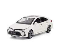 YCNXEB Modellini in Metallo Auto 1 32 per Tesla Model Y Modello Auto Lega Energetica Diecast Metallo Modello Auto Decorazione Domestica Collezioni Suoni Luci Mini Modello Veicolo(White)