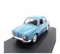 YCNXEB Modellini in Metallo Auto 1 43 Fit for Renault Dauphine in Lega Blu Modello Statico di Simulazione Veicoli Display Collezione per Adulti Mini Modello Veicolo