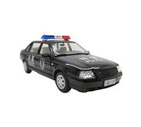 YCNXEB Modellini In Metallo Auto 1 43 For Santana Classic Alloy Metal Police Simulation Car Model Gift Decoration Hobby Giocattolo Da Collezione Mini Modello Veicolo