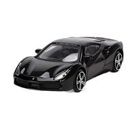 YCNXEB Modellini in Metallo Auto 1 43 per Ferrari 488 GTB in Lega Nera Die Casting Model Car Collection Display Uomini Mini Modello Veicolo