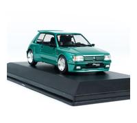 YCNXEB Modellini in Metallo Auto 1 43 per Peugeot 205 DIMMA Verde Berlina S4310807 Modelli in Lega Giocattoli Kit Regali per Bambini Auto Mini Modello Veicolo