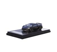 YCNXEB Modellini in Metallo Auto 1 64 per McLaren 600LT Supercar Simulazione di Auto in Lega Modello di Auto in Metallo Collezione per Adulti Display Mini Modello Veicolo(Nero)