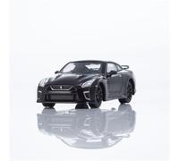 YCNXEB Modellini in Metallo Auto 1 64 per Nissan GT R Modello di Veicolo in Lega Kit Giocattolo Auto Bambini Regalo di Festa Collezione Mini Modello Veicolo(Nero)