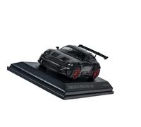 YCNXEB Modellini in Metallo Auto 1 64 per Porsche 911(992) GT3 RS 2024 Cerchioni Rossi Grigio Scuro Kit Modello Veicolo in Lega Giocattolo per Bambini Festa Mini Modello Veicolo
