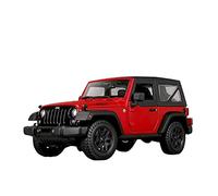 YCNXEB Modellini in Metallo Auto Adatto for La Decappottabile Jeep Wrangler 1 18 in Lega Modello Auto Giocattolo Auto Simulazione Modello Auto Decorazione Mini Modello Veicolo