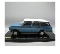 YCNXEB Modellini in Metallo Auto für Maßstab für Chevrolets Veraneio S Luxe 1971 Diecast Alloy Metal Model Classic Car Toy 1 43 Mini Modello Veicolo