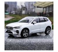 YCNXEB Modellini in Metallo Auto Modello Pressofuso 1 18 per XC60 2022 SUV Modello di Auto in Lega Decorazione Display Veicolo da Collezione Mini Modello Veicolo(White)