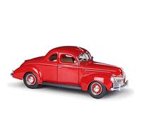 YCNXEB Modellini in Metallo Auto per Ford 1939 1 18 in Lega di Simulazione di Lusso Pressofuso Modello di Auto Giocattolo Collezione Ornamento Regalo Mini Modello Veicolo(Rosso)