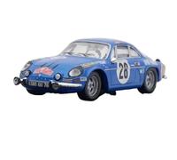 YCNXEB Modellini in Metallo Auto Scala 1:43 per A110 WRC Modello di Auto in Lega Simulazione Giocattoli Collezionabili Ricordi per Bambini Regali Mini Modello Veicolo