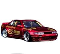 YCNXEB Modellini in Metallo Auto Scala 1 64 per Nissan Silvia S13 Modello di Auto in Lega Collezione di Giocattoli per Bambini Decorazioni Finite Statiche Mini Modello Veicolo