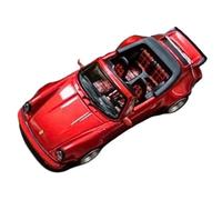 YCNXEB Modellini in Metallo Auto Scala 1 64 per Singer Turbo Open Top Alloy Model Giocattoli per Bambini Oggetti da Collezione Prodotto Finito Statico Mini Modello Veicolo(Rosso)