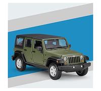 YCNXEB Modello di auto 1 24 per Jeep WRANGLER edizione illimitata fuoristrada in lega modello di auto da collezione per adulti regalo souvenir auto classiche da collezione (2)