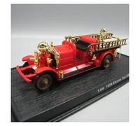 YCNXEB Per Ahrens Fox 1924 1 18 USA Camion Dei Pompieri SUV In Lega Modello Di Auto Da Collezione Ornamento Mini Modello Veicolo