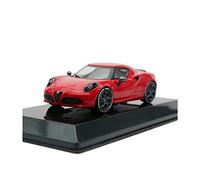 YCNXEB Per Alfa Romeo 4C 2013 1 43 In Lega Super Running Modello Auto In Metallo Veicolo Giocattolo In Metallo Ornamenti Regali Mini Modello Veicolo
