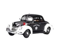 YCNXEB Per Il 1950 Ford Soft Top Auto In Lega Modello Di Auto Simulazione Auto Decorazione 1 18 Mini Modello Veicolo(C)