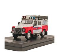 YCNXEB Per Land Rover Defender 1 64 Auto Della Polizia Combinazione Di Smaltimento Delle Bombe Giocattolo Modello Di Auto D'oro Mini Modello Veicolo