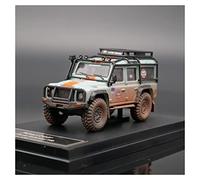 YCNXEB Per Land Rover Defender Gulf 1 64 In Lega Modello Di Auto In Metallo Giocattolo Veicolo Da Collezione Ragazzi Regali Mini Modello Veicolo(B)