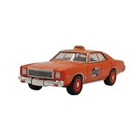 YCNXEB Per Plymouth Fury Taxi 1977 1 64 In Lega Modello Di Auto Giocattolo In Metallo Veicolo Decorare L'ornamento Mini Modello Veicolo
