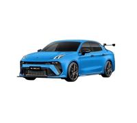 YCNXEB Scala 1:18 per Geely Lynk Co 03+ TCR Cyan Simulation Alloy Static Car Model per Appassionati di Collezioni Commemorative Mini Modello Veicolo