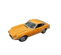 YCNXEB Scala 1:18 per Nissan 240z Demon Z 1972 Veicoli Classici Repliche Reali Collezione Appassionati Modelli di Auto in Metallo Mini Modello Veicolo(Arancia)